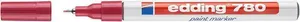 Festékjelölő 780, piros, 0,8mm, SZEDÉS